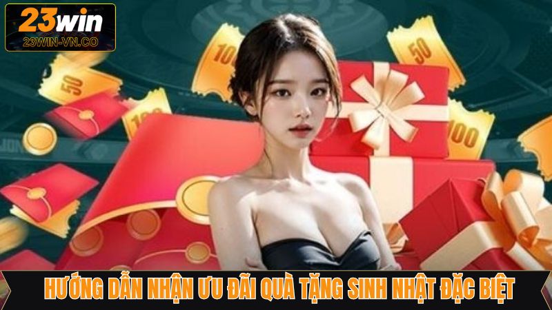 Các bước nhận ưu đãi quà tặng sinh nhật đặc biệt ở nhà cái